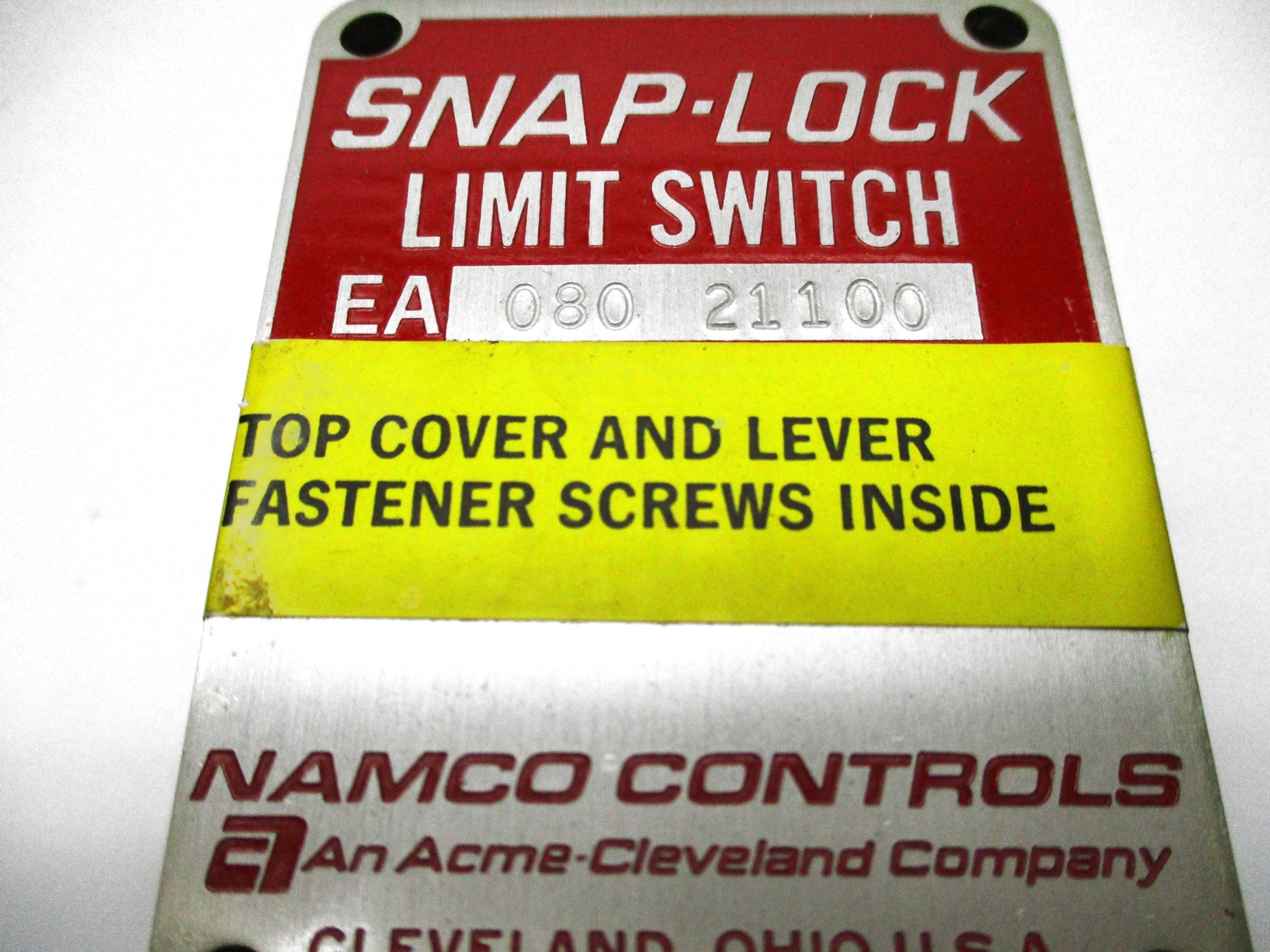 NAMCO CONTROLS EA080 21100 NSMP