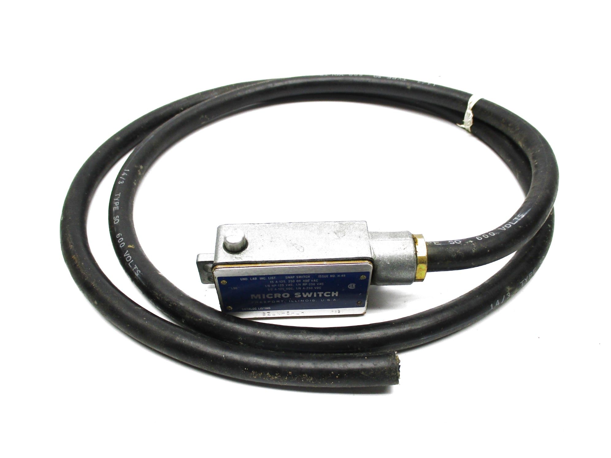 MICRO SWITCH BZLN-5-LH UNMP