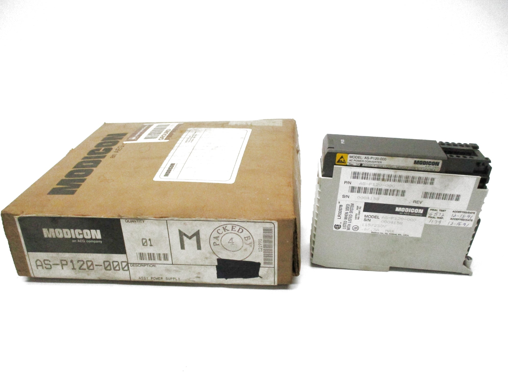MODICON AS-P120-000 NSMP