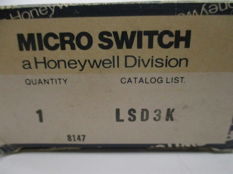 MICROSWITCH LSD3K NSMP