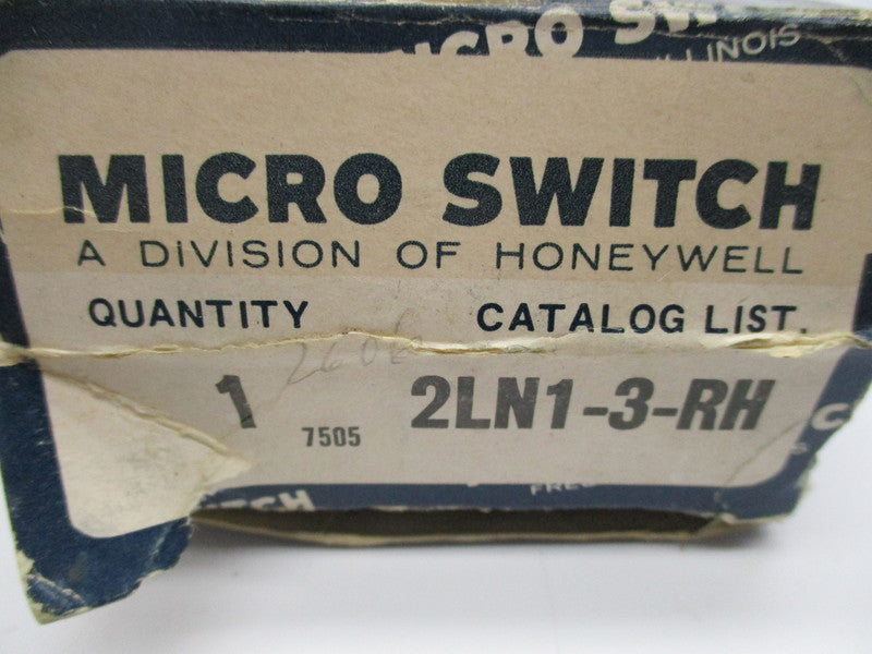 MICRO SWITCH 2LN1-3-RH NSMP