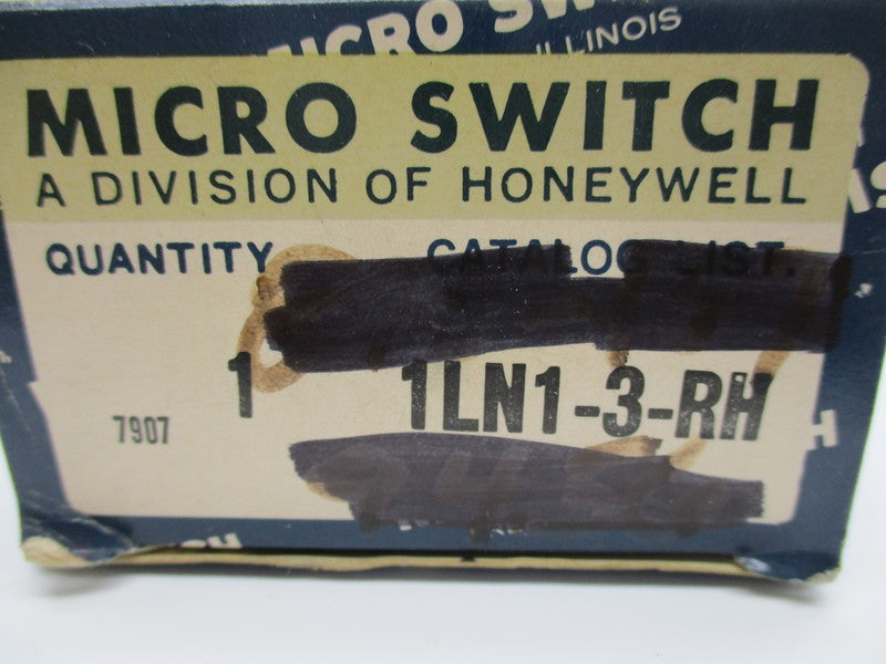 MICRO SWITCH 1LN1-3-RH NSMP