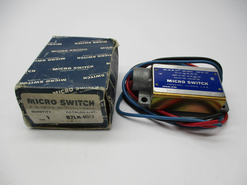 MICRO SWITCH BZLN-RH3 NSMP