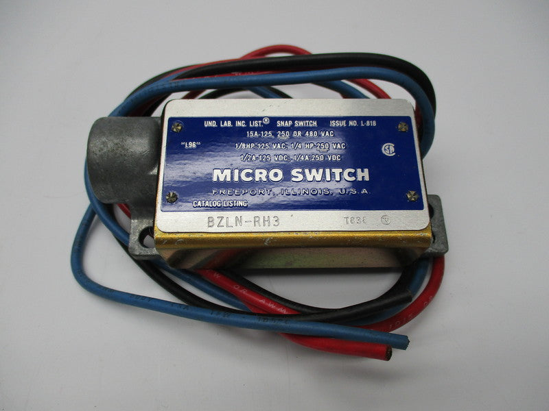 MICRO SWITCH BZLN-RH3 NSMP