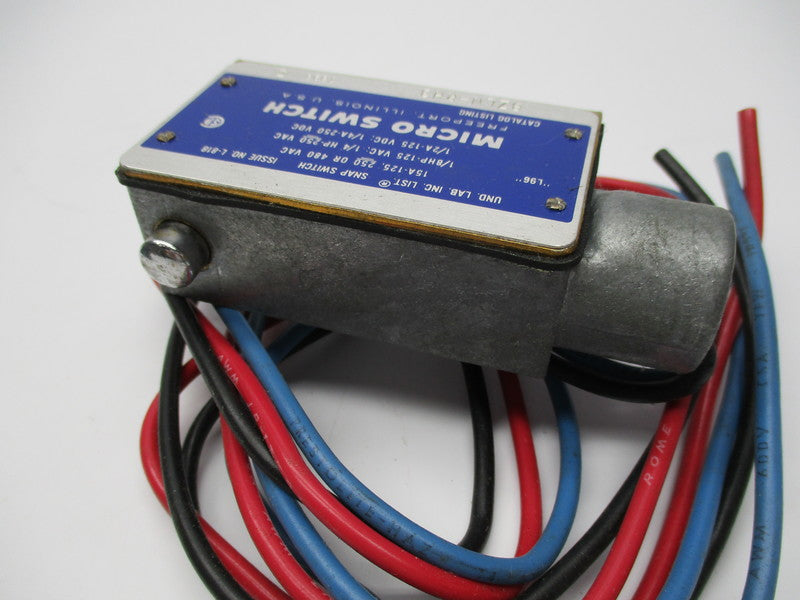 MICRO SWITCH BZLN-RH3 NSMP