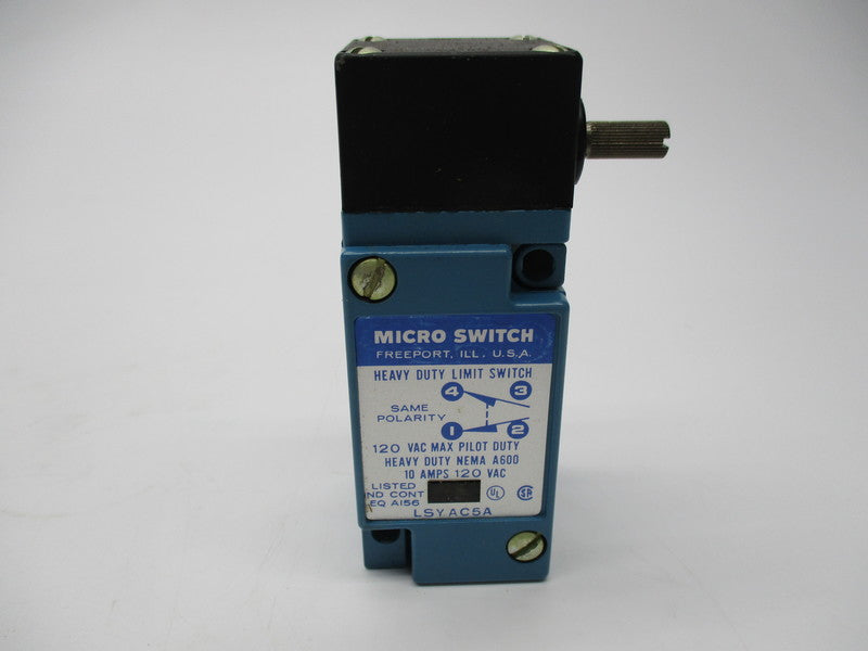 MICRO SWITCH LSYAC5A3 NSMP