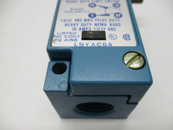 MICRO SWITCH LSYAC5A3 NSMP