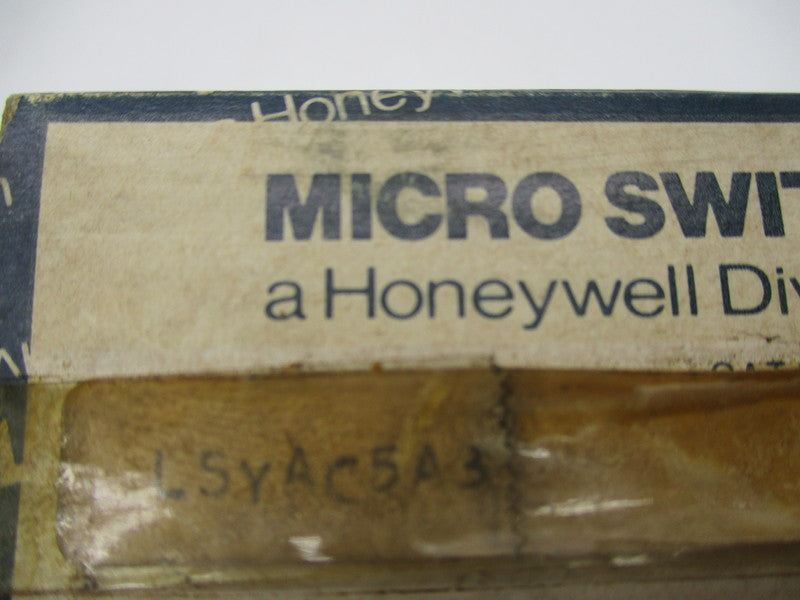 MICRO SWITCH LSYAC5A3 NSMP