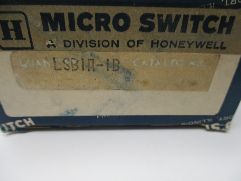 MICRO SWITCH LSB1A-1B NSMP