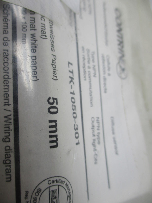 CONTRINEX LTK-1050-301 * NEW IN FACTORY BAG *
