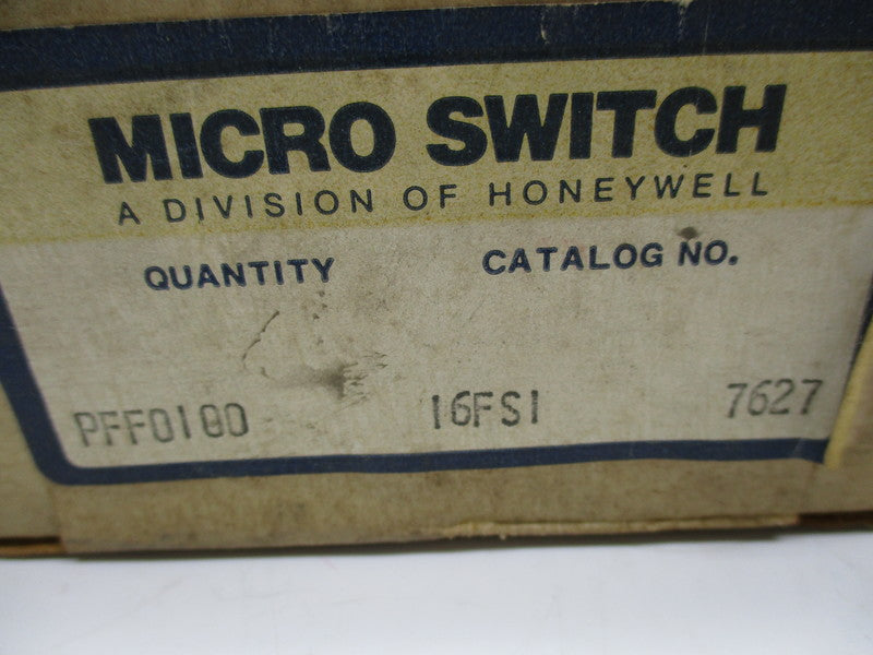 MICRO SWITCH PFF0100 16FSI NSMP