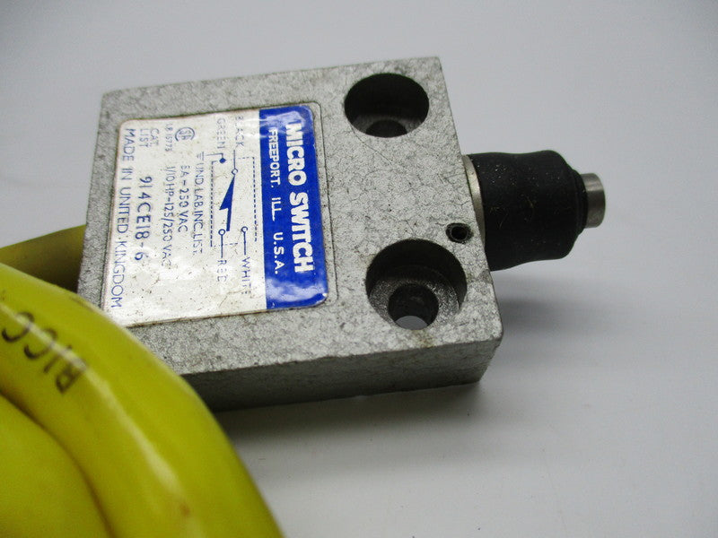 MICRO SWITCH 914CE18-6 UNMP