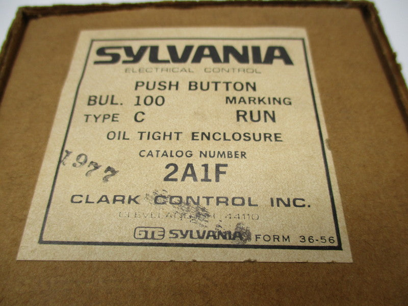 SYLVANIA 2A1F NSFS