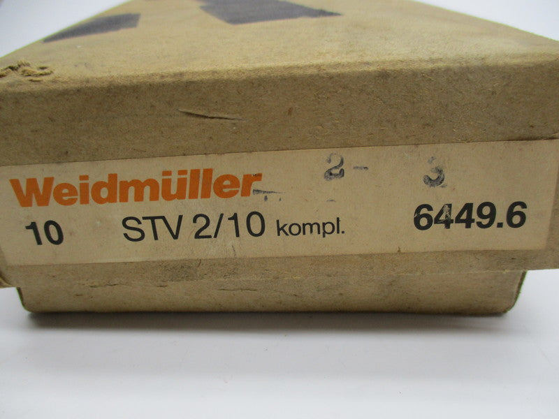 WEIDMULLER ST 2/10 (BOX OF 10) NSMP