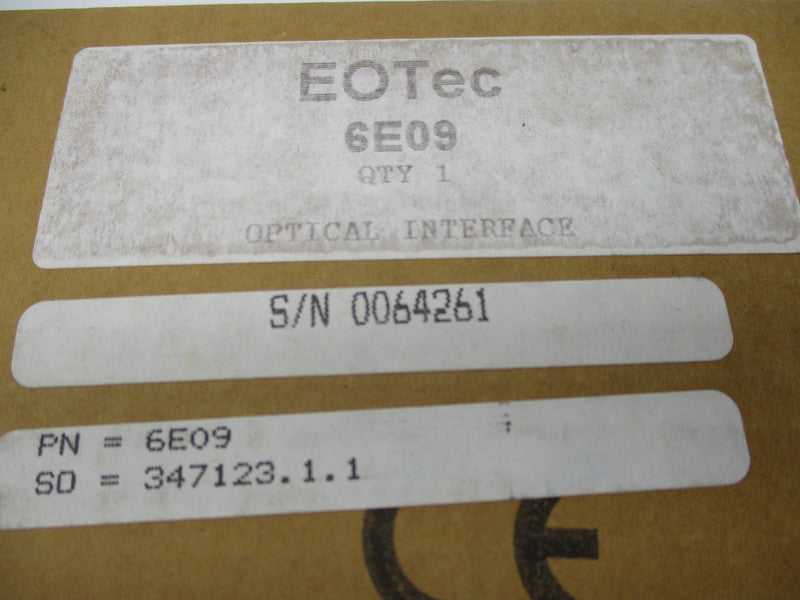WEED INSTRUMENT 6E09 NSFS
