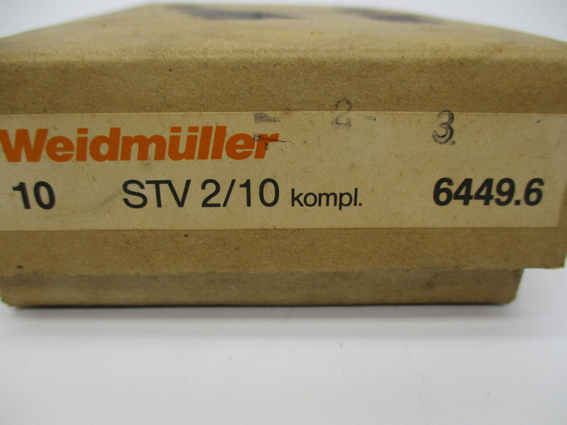 WEIDMULLER STV 2/10 (BOX OF 10) NSMP