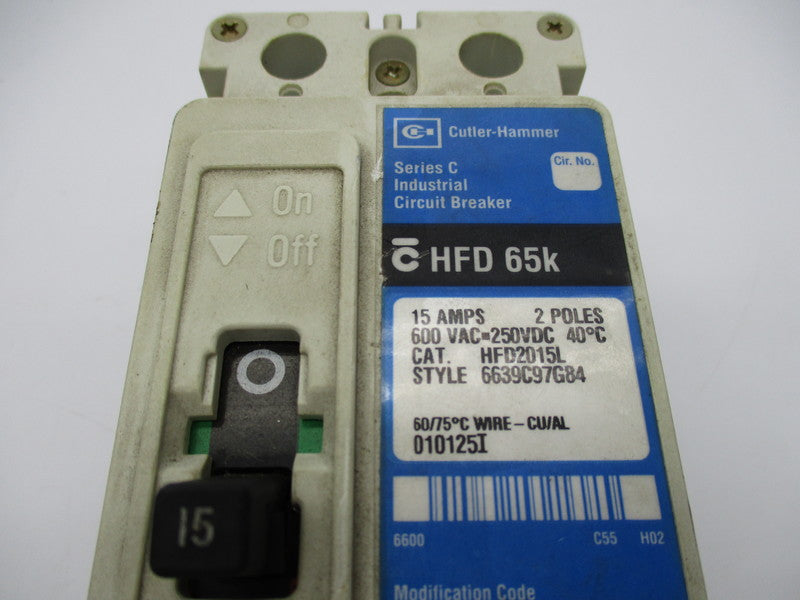 CUTLER HAMMER HFD2015L UNMP