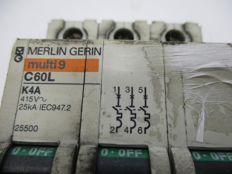 MERLIN GERIN C60L K4A UNMP