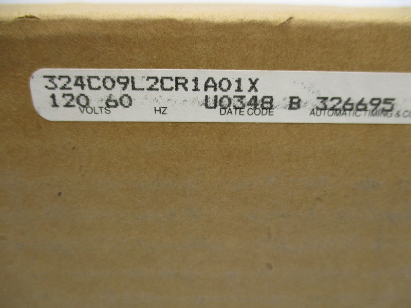 AUTOMATIC TIMING & CONTROLS 324C09L2CR1A01 NSMP
