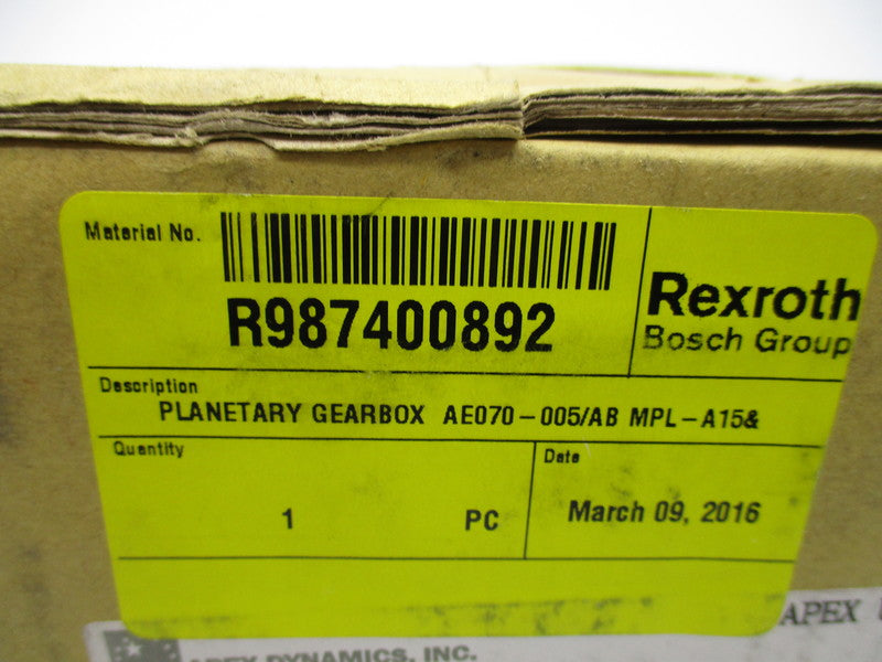 REXROTH AE070-005 NSFS