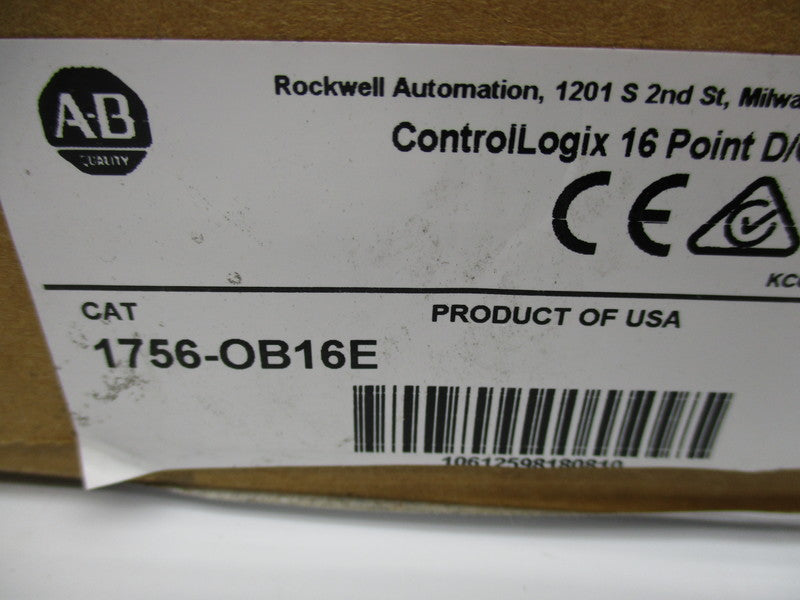 ALLEN BRADLEY 1756-OB16E NSMP