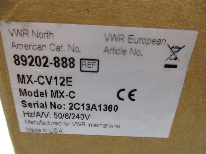 VWR NORTH 89202-888 MX-CV12E NSMP