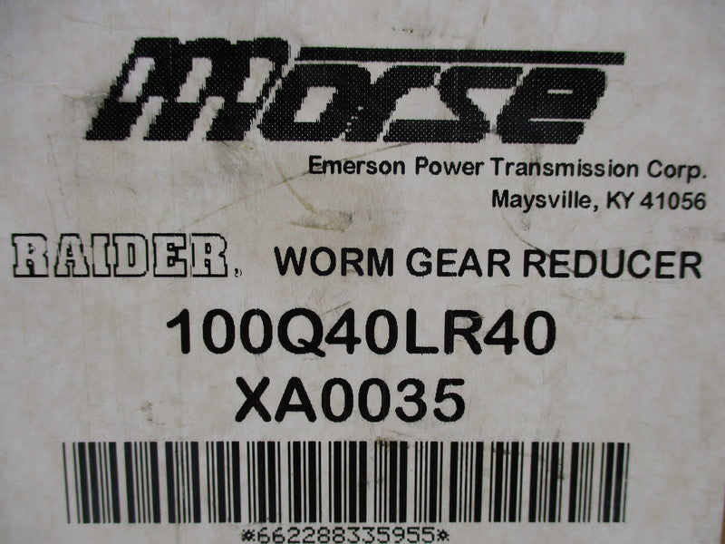 MORSE 100Q40LR40 (AS PICTURED) NSMP