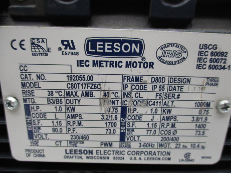 LEESON 192055 C80T17FZ6C NSNP