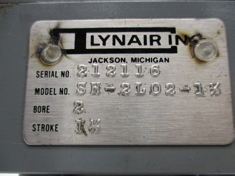 LYNAIR SH-2L02-1 1/2 NSNP