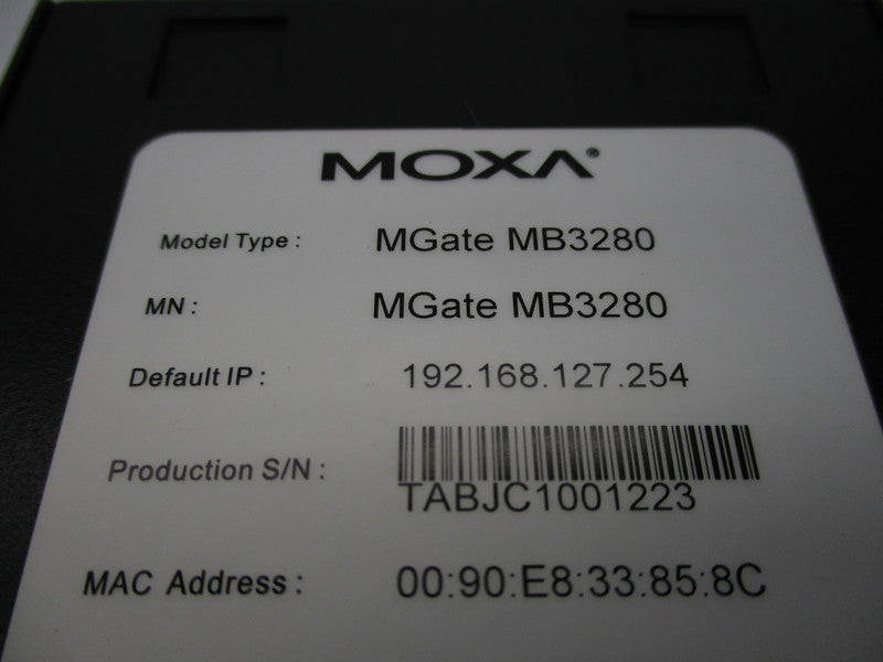 MOXA MGATE MB3280 NSMP