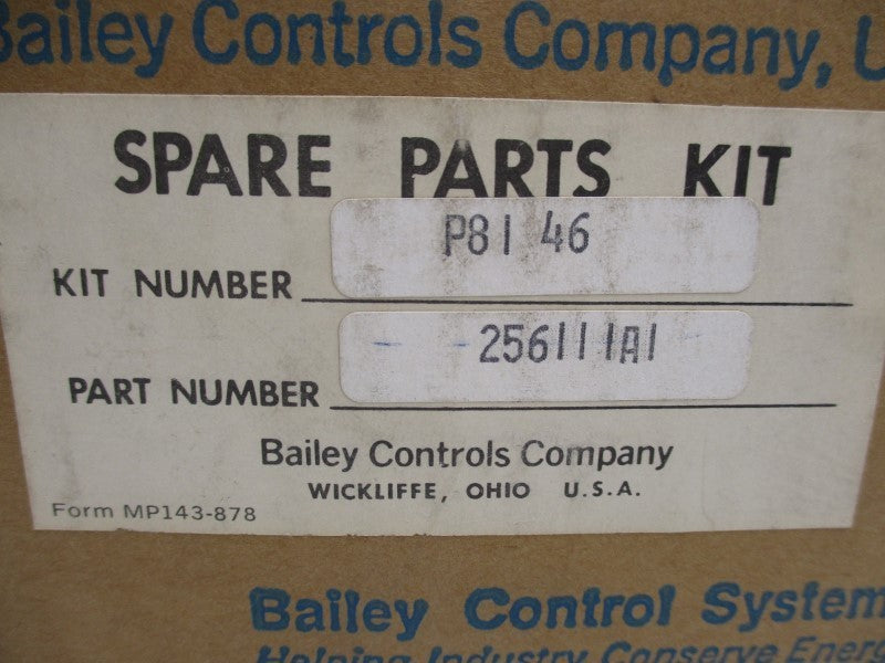 BAILEY CONTROLS 256111A1 NSMP