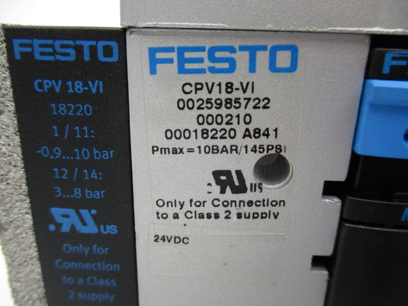FESTO CPV18-VI 145PSI NSNP