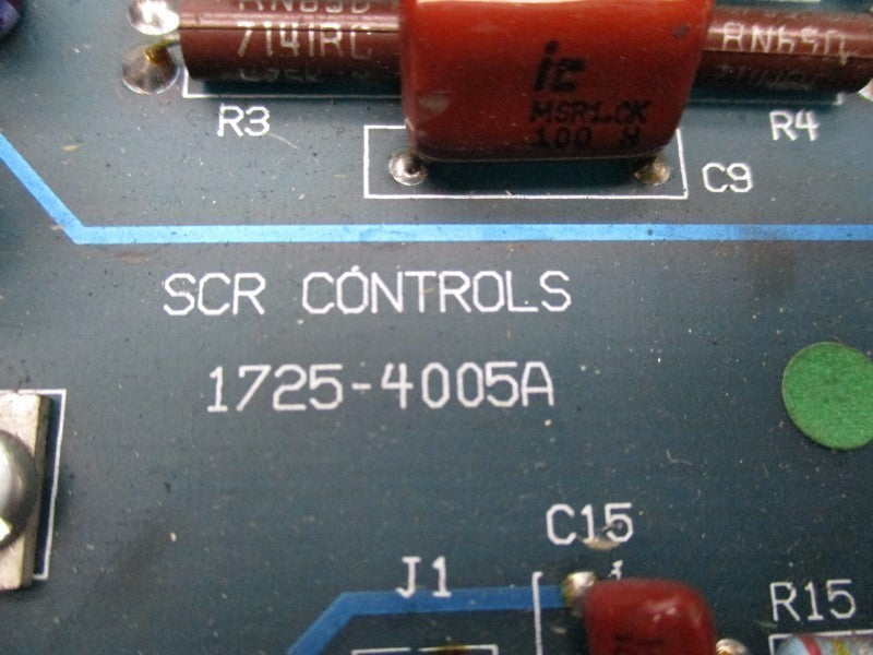 SCR CONTROLS 1725-4005A UNMP