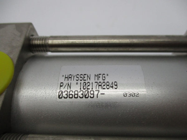 HAYSSEN MFG 10217A2849 NSNP