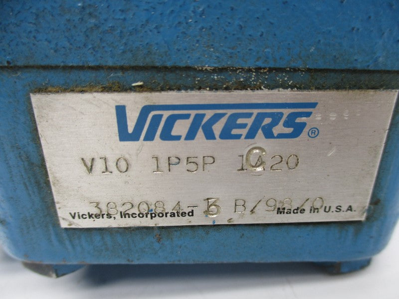 VICKERS V10 1P5P 1A20 NSNP