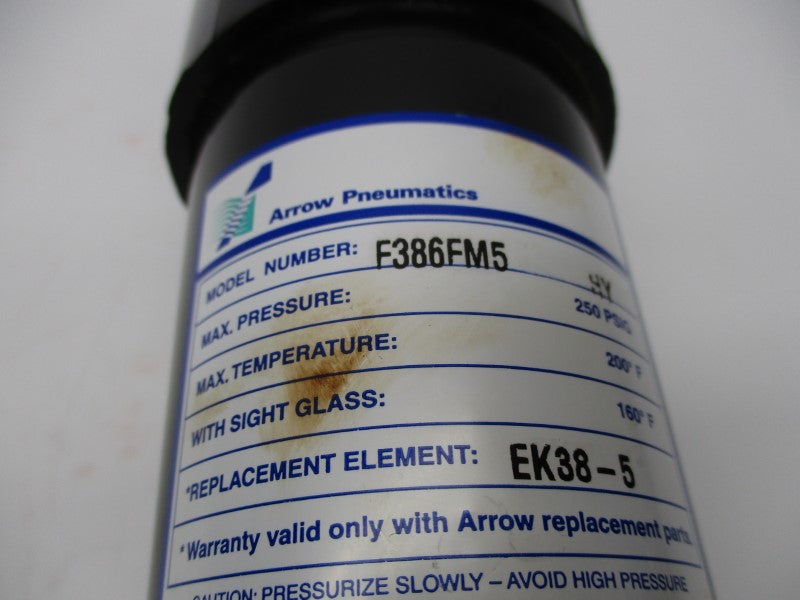 ARROW PNEUMATICS F386FM5 NSNP