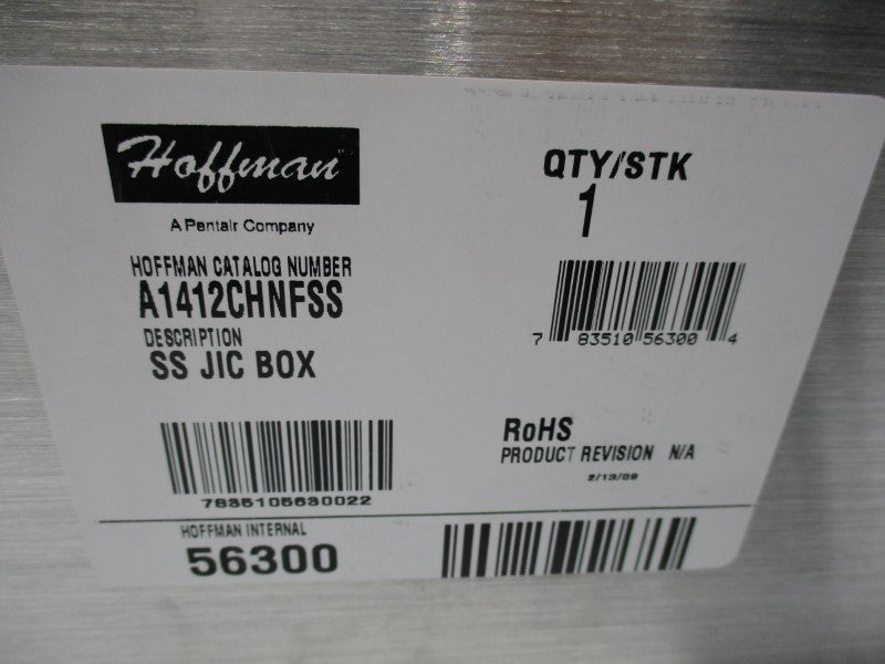 HOFFMAN A1412CHNFSS NSNP