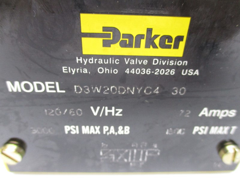 PARKER D3W20DNYC4 NSMP