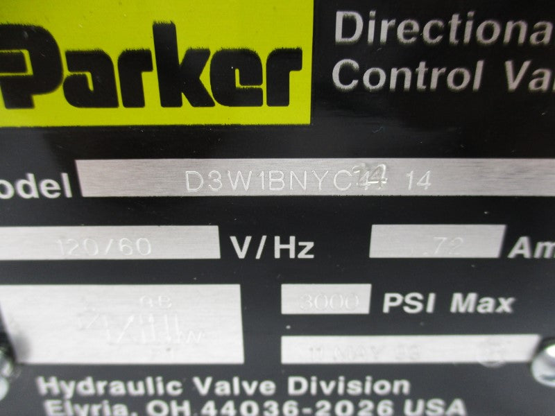 PARKER D3W1BNYC14 14 NSNP