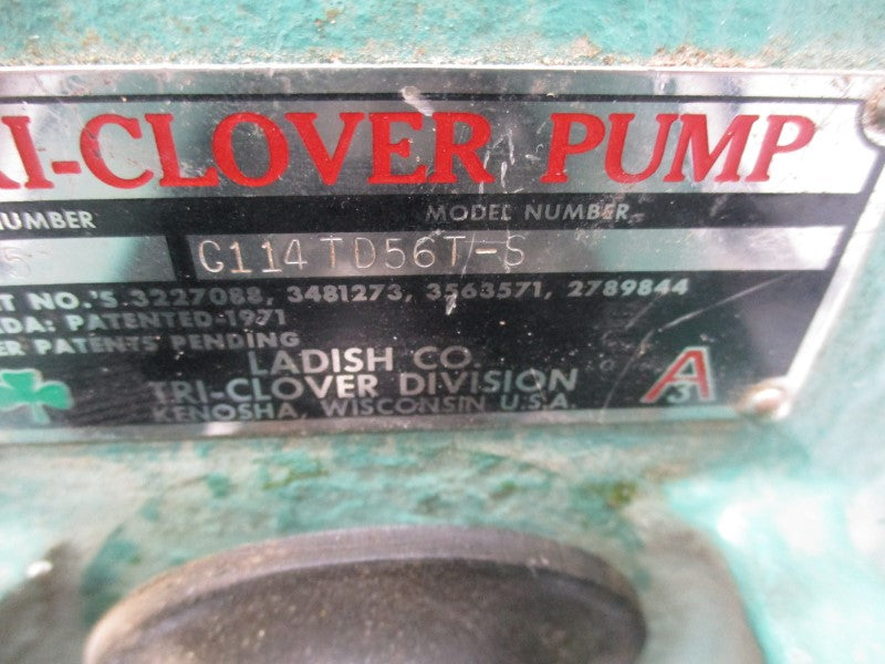TRI-COVER PUMP C114TD56T-S UNMP