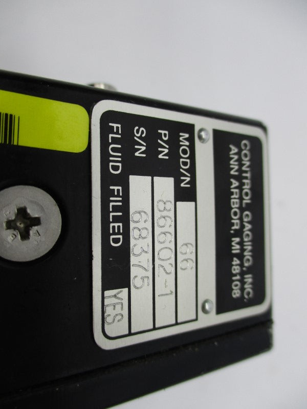 CONTROL GAGING INC. 86602-1 NSNP