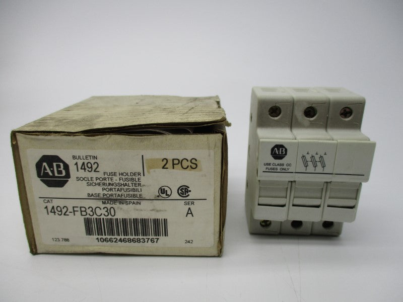 ALLEN BRADLEY 1492-FB3C30 SER. A (BOX OF 2) NSMP