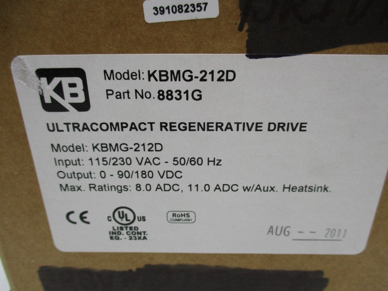 KB ELECTRONICS KBMG-212D 8813G NSMP