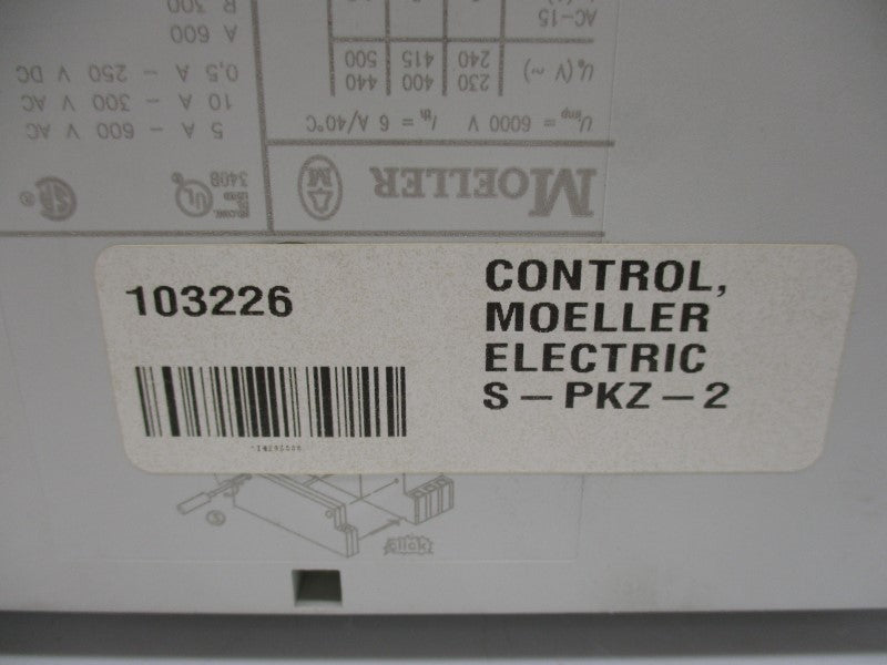 KLOCKNER MOELLER ZM-25-PKZ2 S-PKZ-2 110/120V NSNP