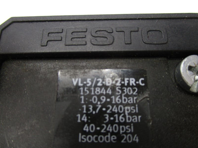 FESTO VL-5/2-D-2-FR-C 151844 NSMP
