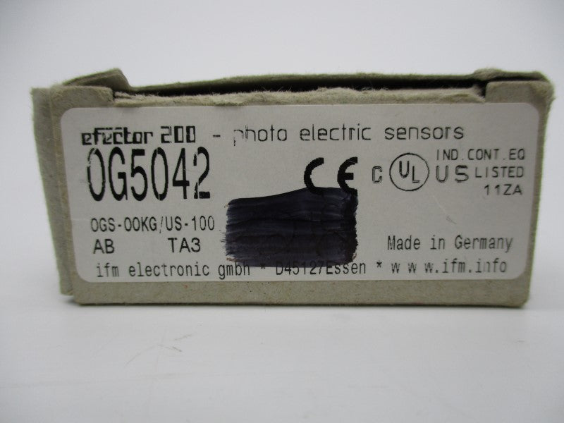 IFM EFECTOR OG5042 NSMP