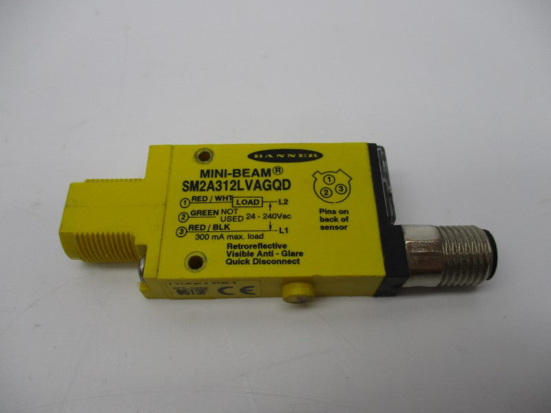 BANNER ENGINEERING SM2A312LVAGQD 24-240VAC NSNP