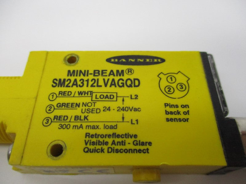 BANNER ENGINEERING SM2A312LVAGQD 24-240VAC NSNP