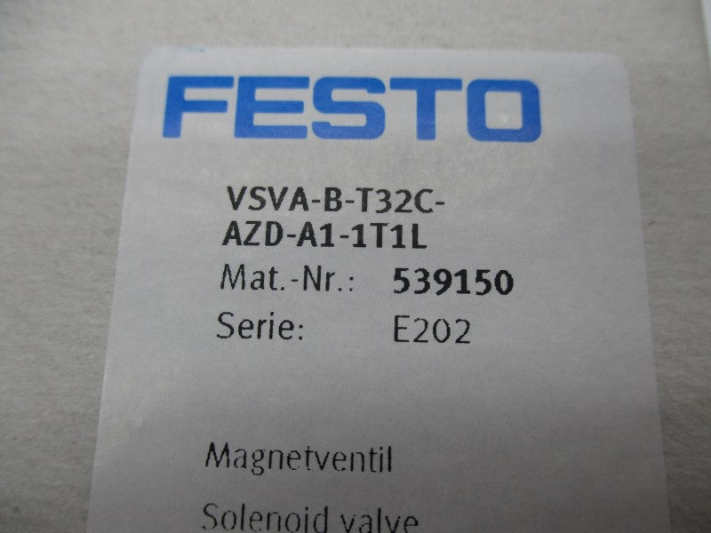 FESTO VSVA-B-T32C-AZD-A1-1T1L 539150 NSMP