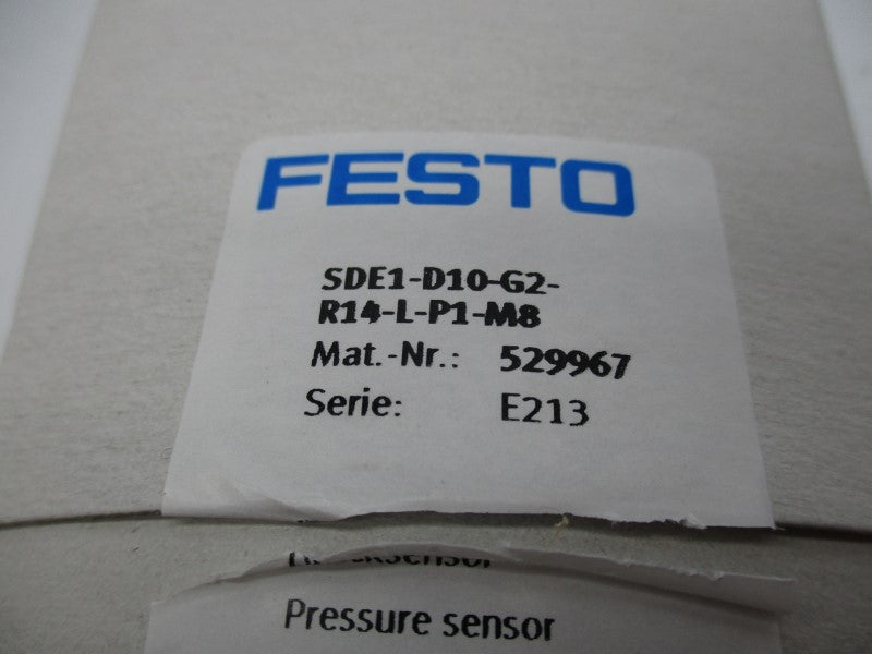 FESTO SDE1-D10-G2-R14-L-P1-M8 529967 NSMP